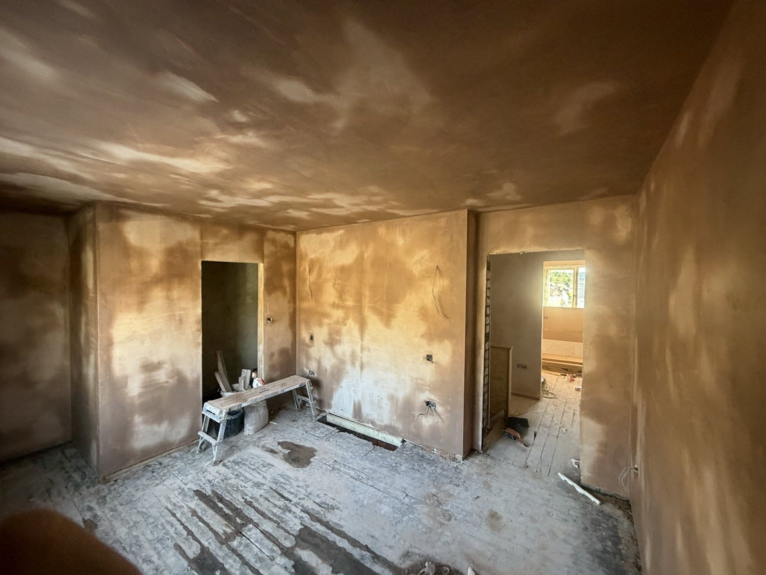 Large room re-skim