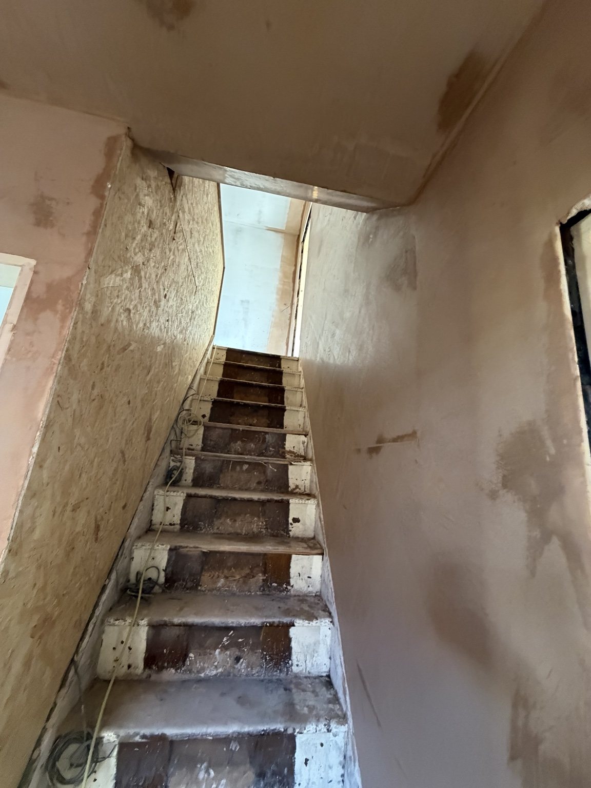 Staircase and entrance restoration